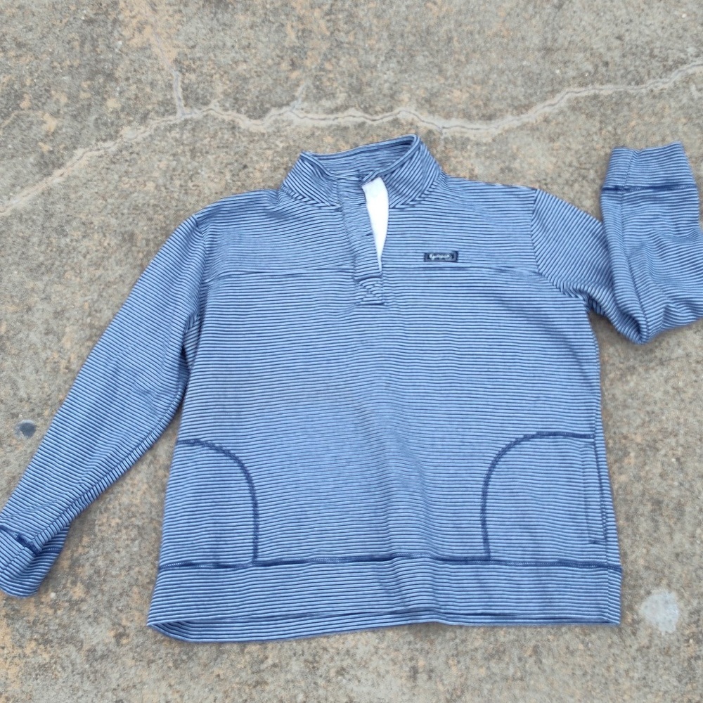 State of Mind Navy Striped Top